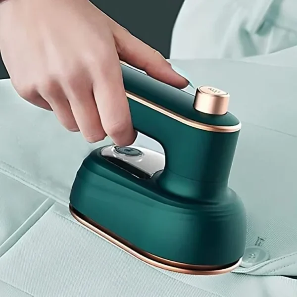 Portable Travel Iron - Mini Handheld Steam Iron for Quick & Easy Wrinkle Removal - Image 3