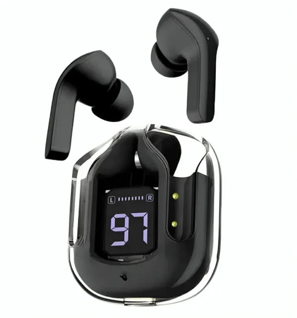 Air31 Earbuds Wireless Crystal Transparent Body - Image 2